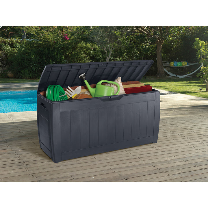 Keter Gartenbox, Aufbewahrungsbox 270l, graphit, Hollywood