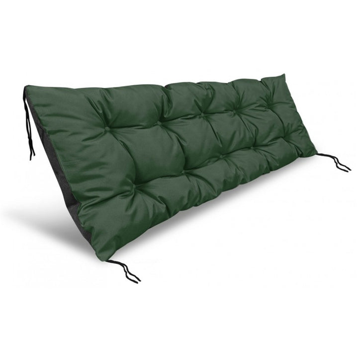 Europallet Gartenbank Kissen grün 120x40 cm