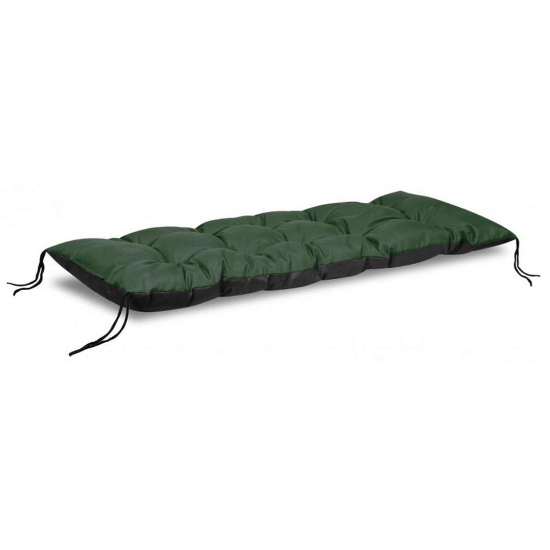 Europallet Gartenbank Kissen grün 120x40 cm