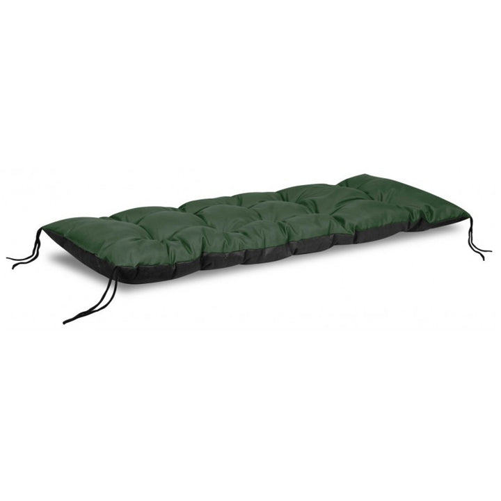 Europallet Gartenbank Kissen grün 120x40 cm