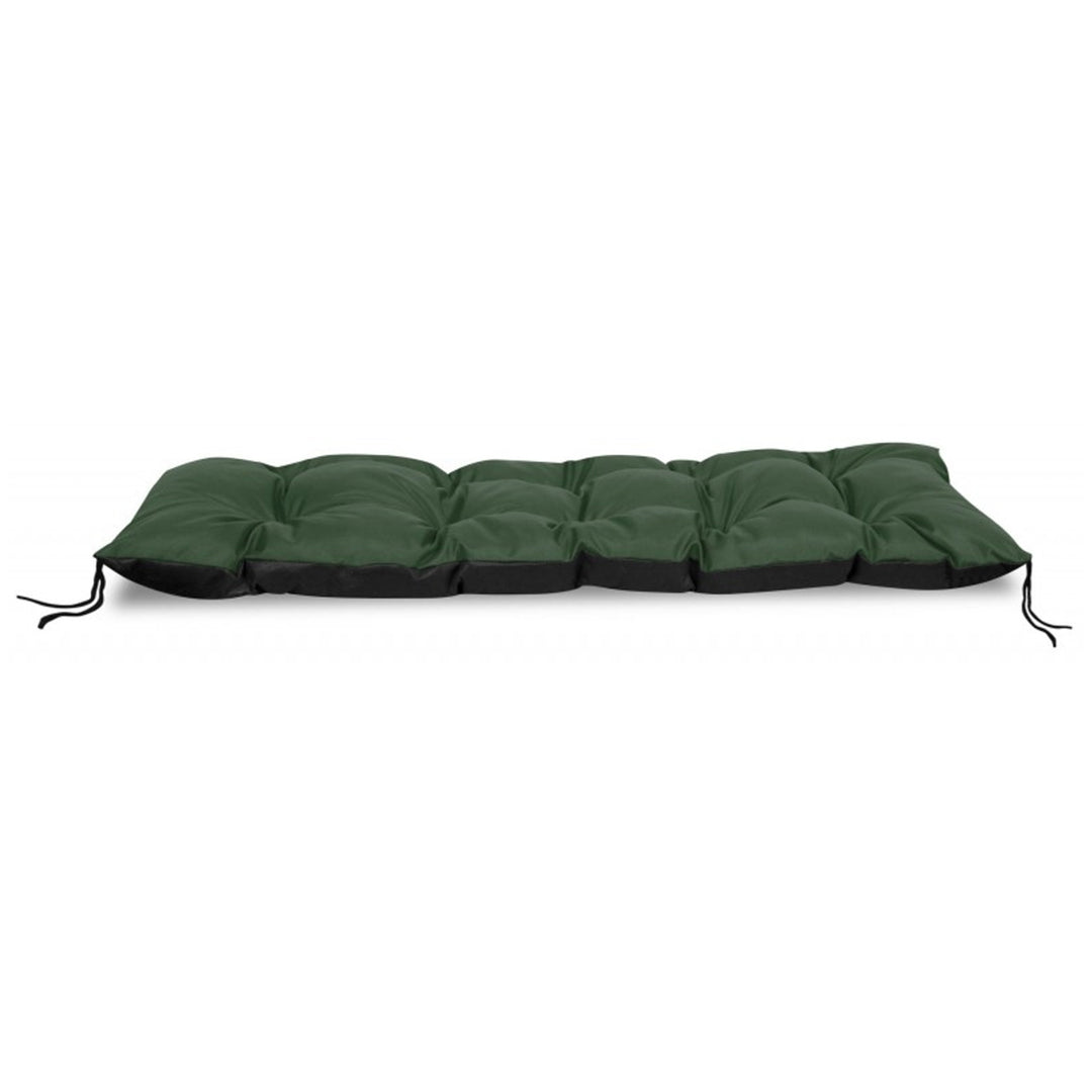Europallet Gartenbank Kissen grün 120x40 cm