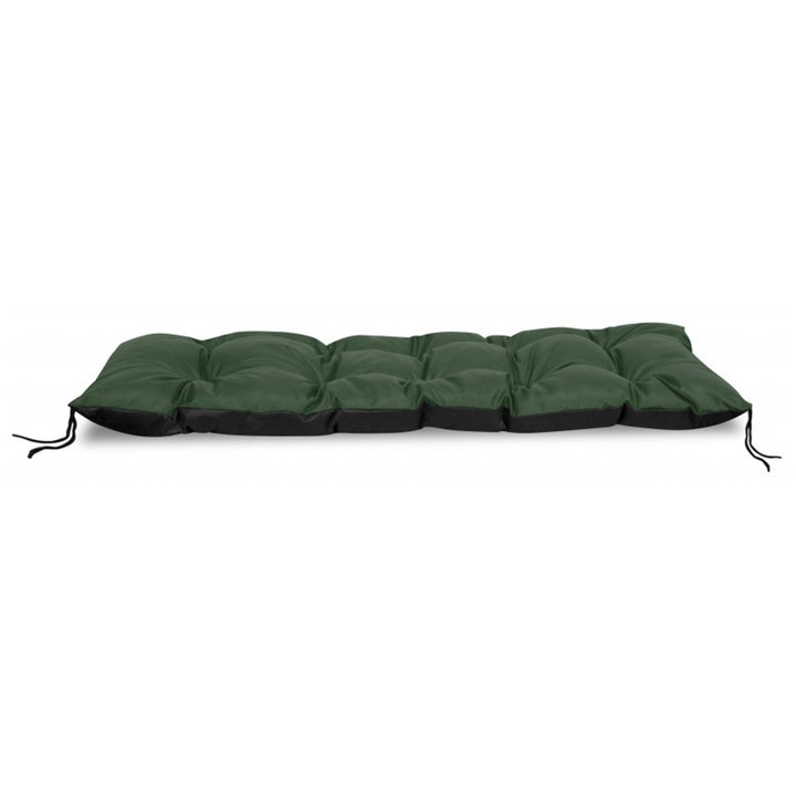 Europallet Gartenbank Kissen grün 120x40 cm