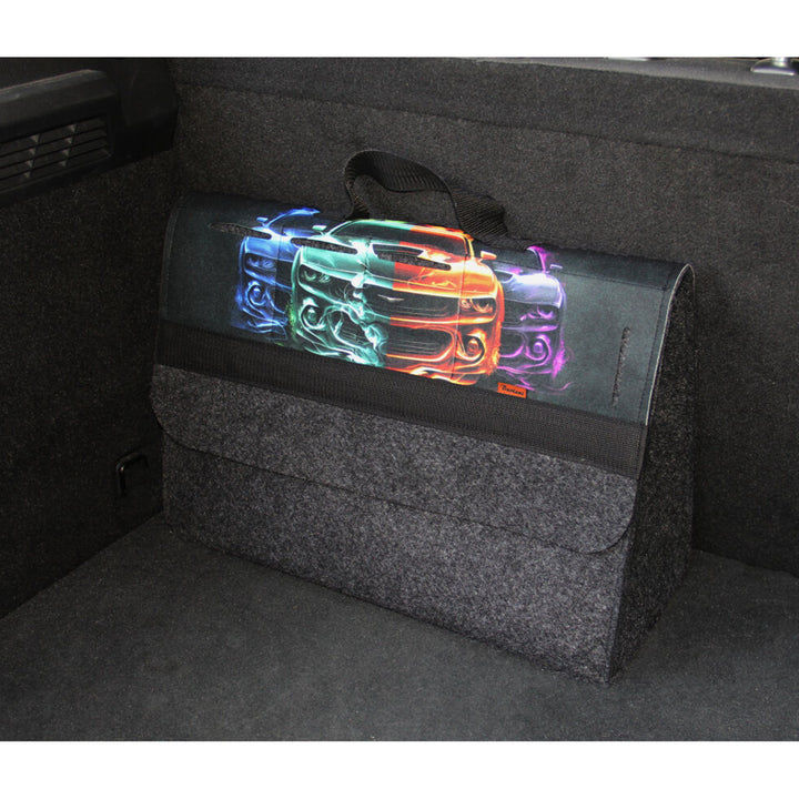 Arco Design Tasche, Kofferraum Organizer, 46x20cm, B-LUX Dream Cars