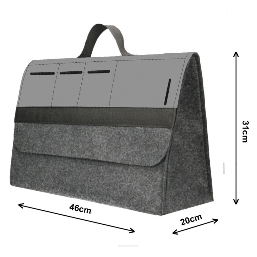 Arco Design Tasche, Kofferraum Organizer, 46x20cm, B-LUX Oldtimer