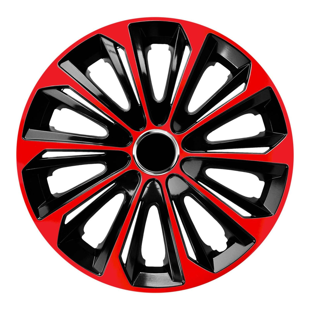 Universal Radkappe 15'' NRM Extra Strong rot/schwarz 1 Stück