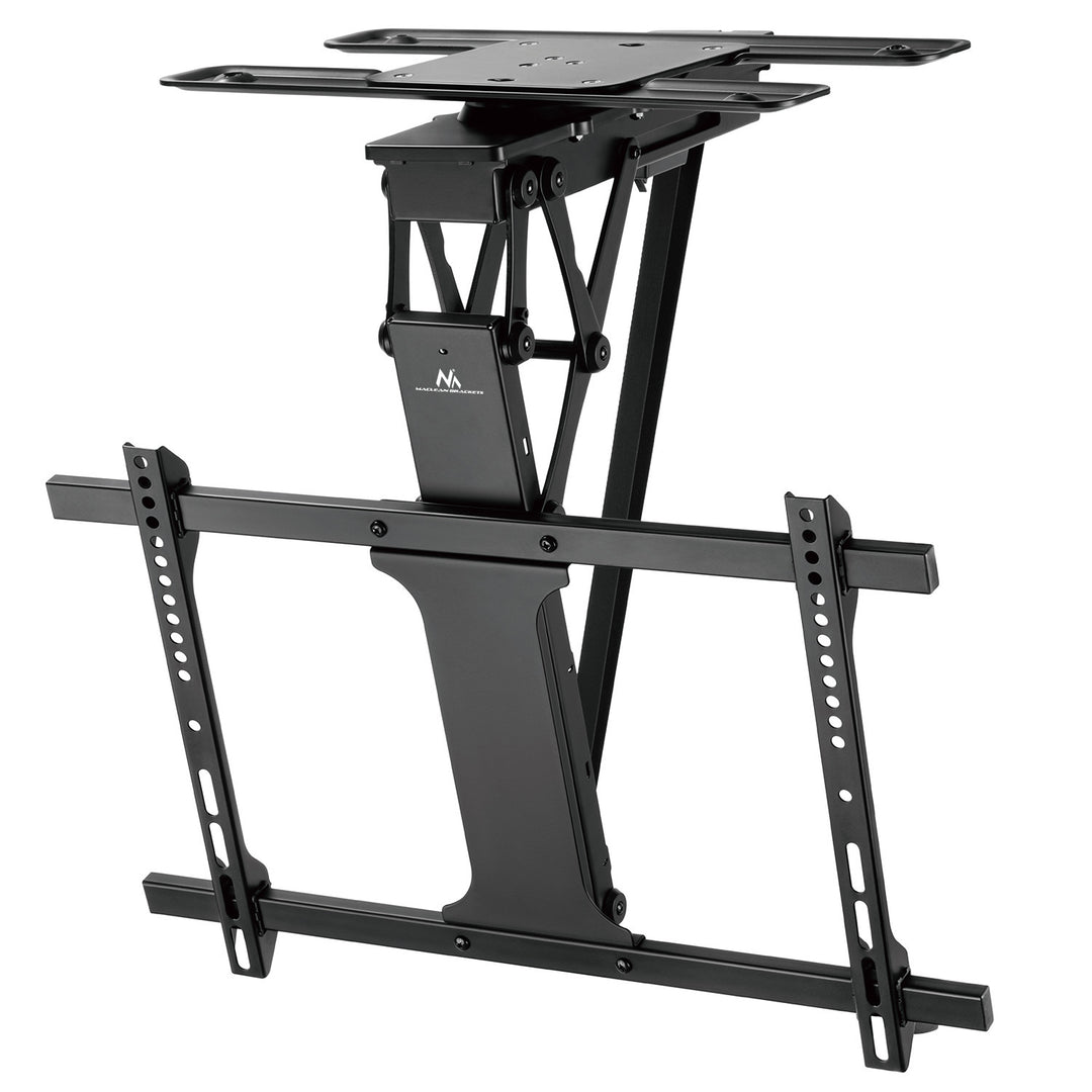 Maclean elektrische Deckenhalterung für TV, TUYA-Unterstützung, max VESA 600x400, 90st schwenkbar, 32"-75", 35kg, MC-490