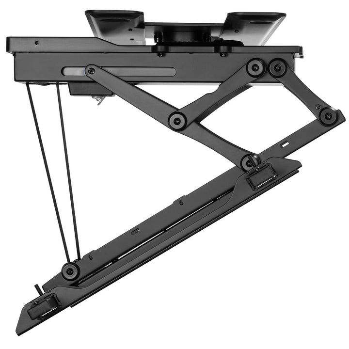 Maclean elektrische Deckenhalterung für TV, TUYA-Unterstützung, max VESA 600x400, 90st schwenkbar, 32"-75", 35kg, MC-490