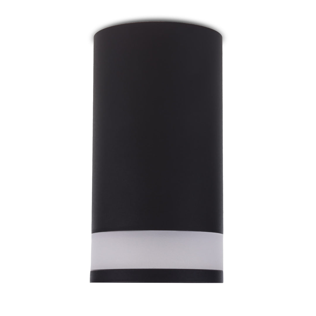 Maclean Anbauleuchte/Spot, rund, Aluminium, GU10, 55x105mm, schwarz, MCE361 B