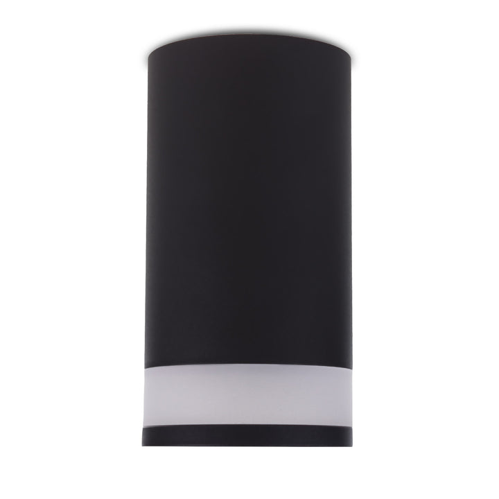 Maclean Anbauleuchte/Spot, rund, Aluminium, GU10, 55x105mm, schwarz, MCE361 B