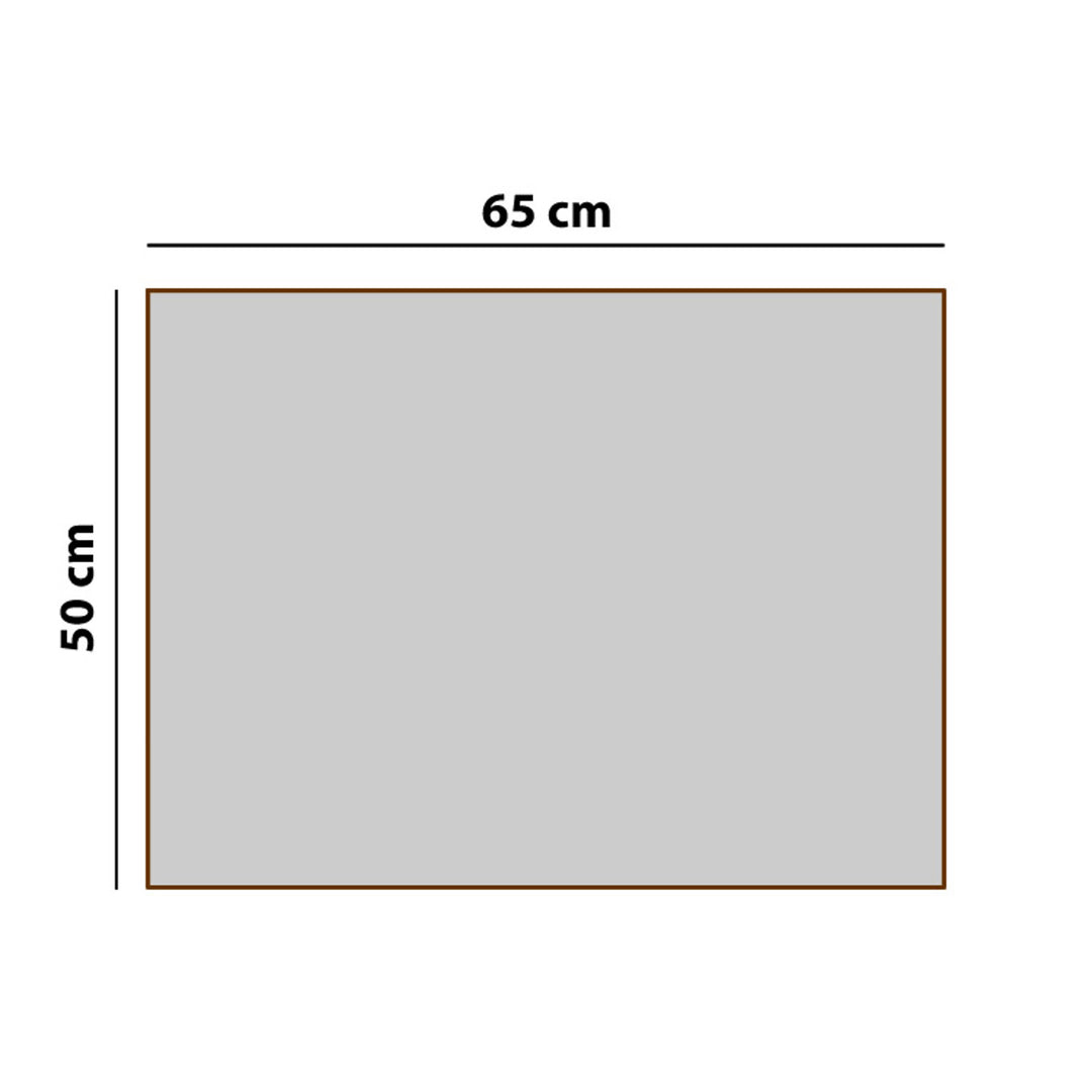 Mestizo Hundematratze, 65x50 cm, braun, Leon Standard ML-5-BRO-B-S