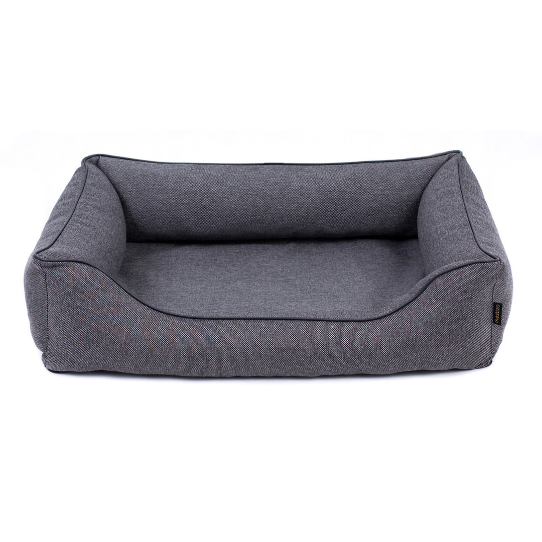 Mestizo Orthopädisches Hundebett, 100x75cm, dunkelgrau, Mallorca SMO-STE-B-3