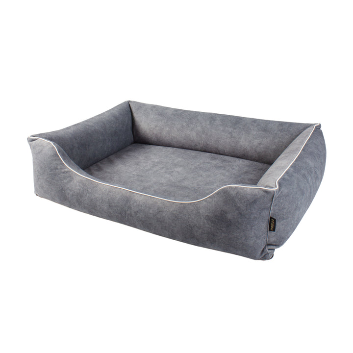 Schlafsofa Barcelona Standard TwinFoam 80x60 Stahl/Weiß