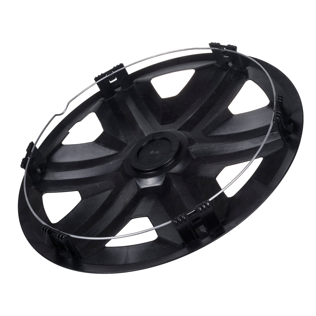 NRM Action 15" Universal Radkappe Doublecolor graphit schwarz 1 Stück