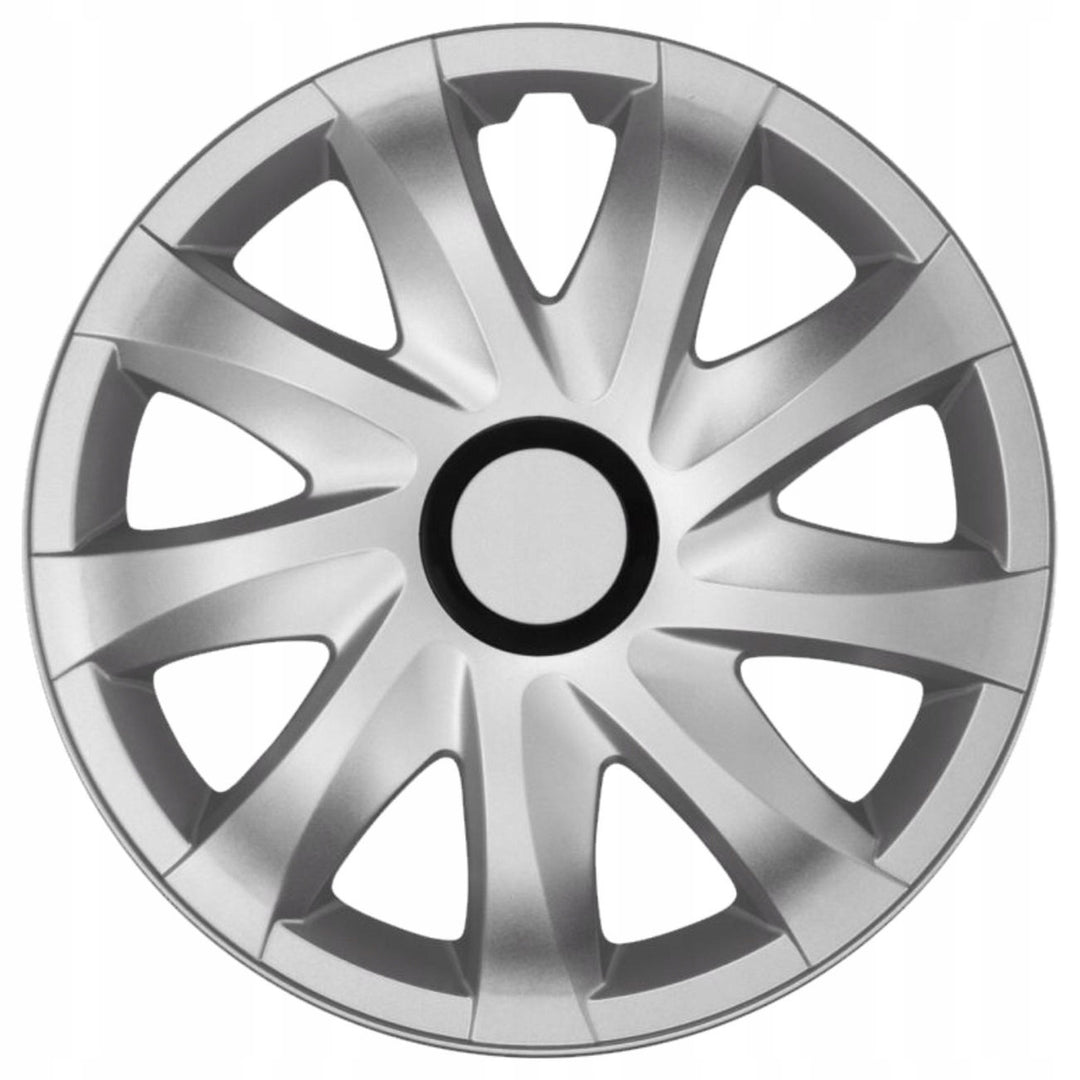 Universal Radkappe 14" NRM Kando silber zum Aufdrücken 1 Stück