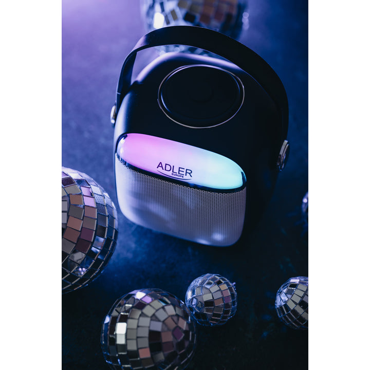 Drahtloser Lautsprecher Adler, mit Mikrofon, für Karaoke, Bluetooth, AD 1199 B