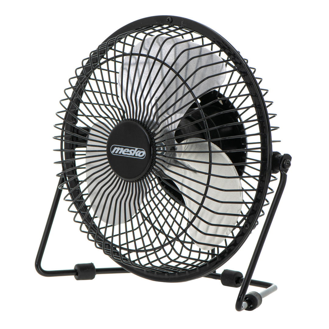Mesko-Tischventilator, Durchmesser 15 cm, USB-Stromversorgung, vertikale Schwenkfunktion, MS 7322