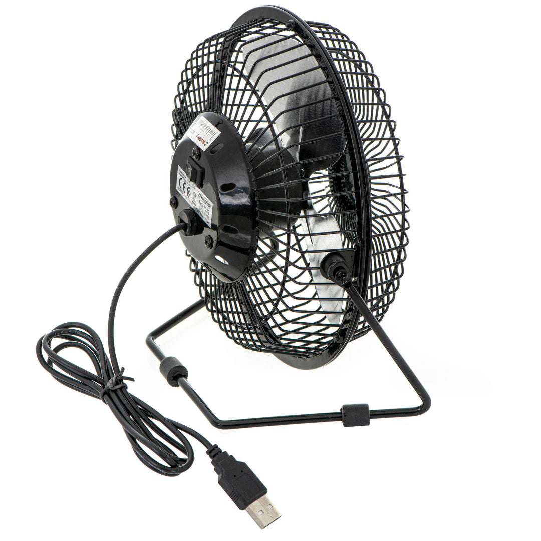 Mesko-Tischventilator, Durchmesser 15 cm, USB-Stromversorgung, vertikale Schwenkfunktion, MS 7322