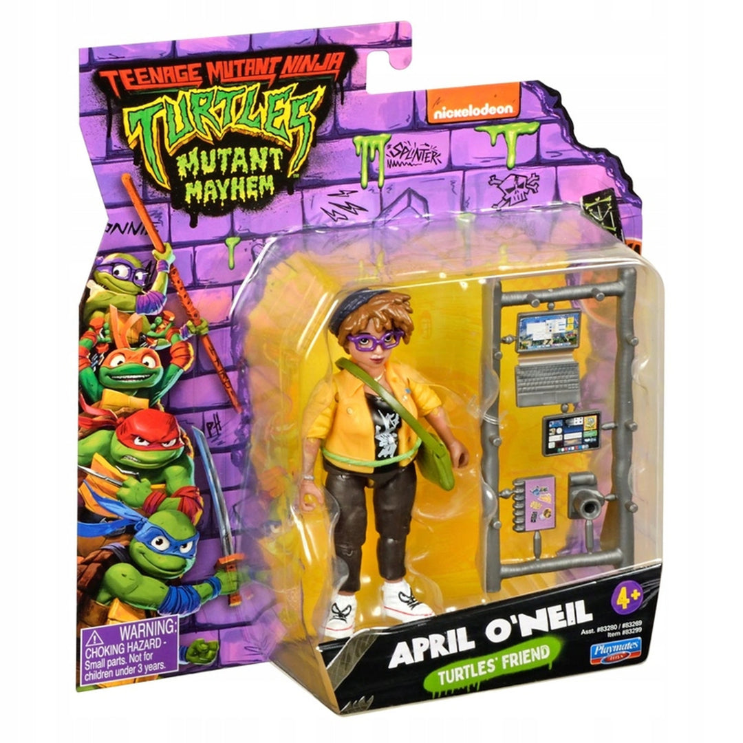 April O'Neil Figur mit Zubehör Ninja Turtles Warriors