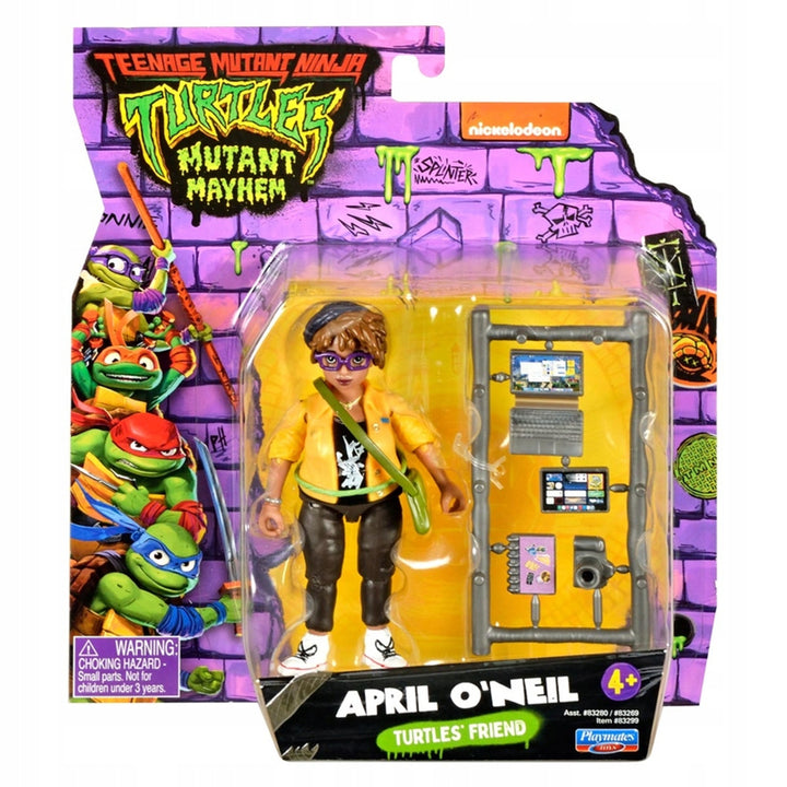 April O'Neil Figur mit Zubehör Ninja Turtles Warriors