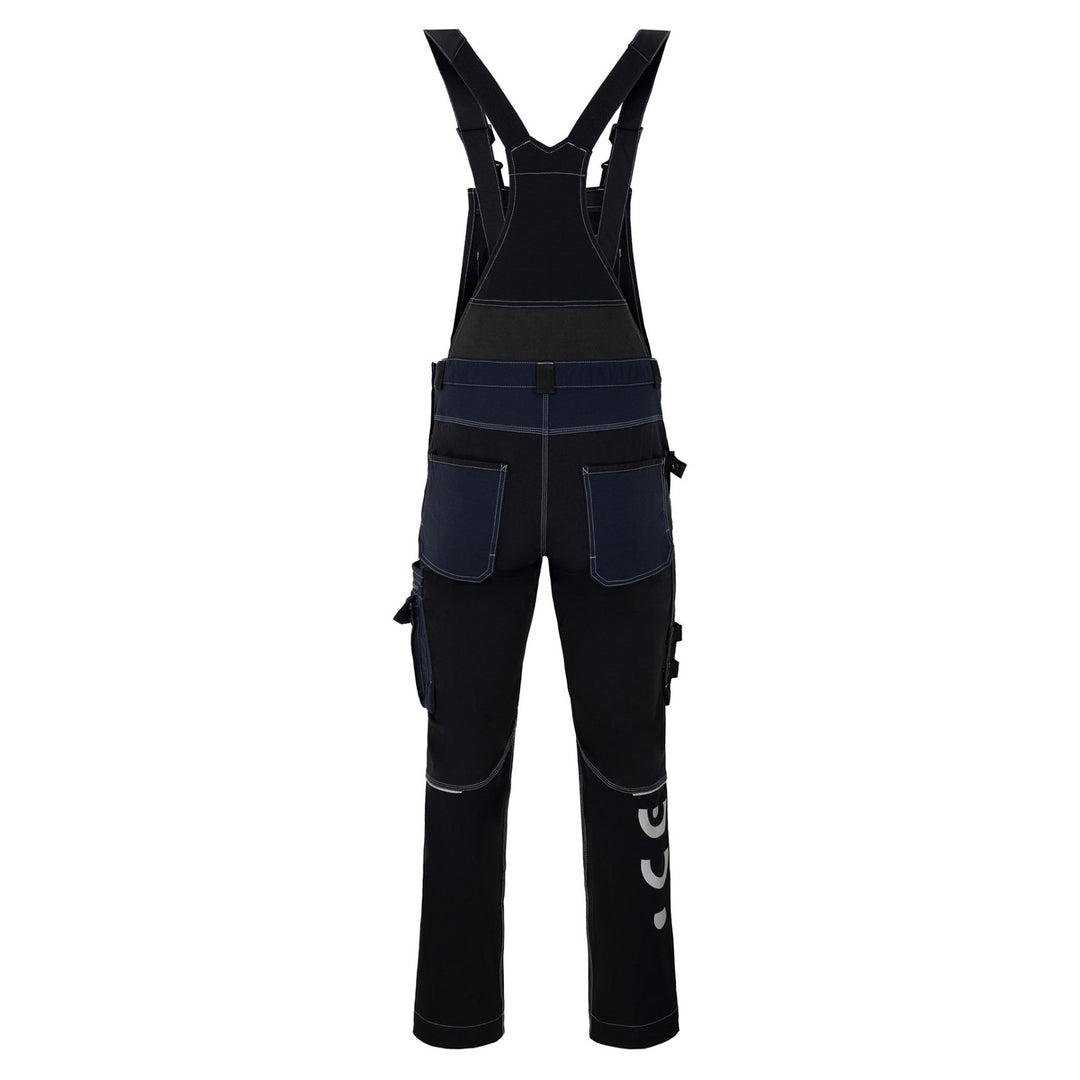 Avacore Latzhose, Stretch, Cordura, schwarz und marineblau, Größe 58, Avaflex