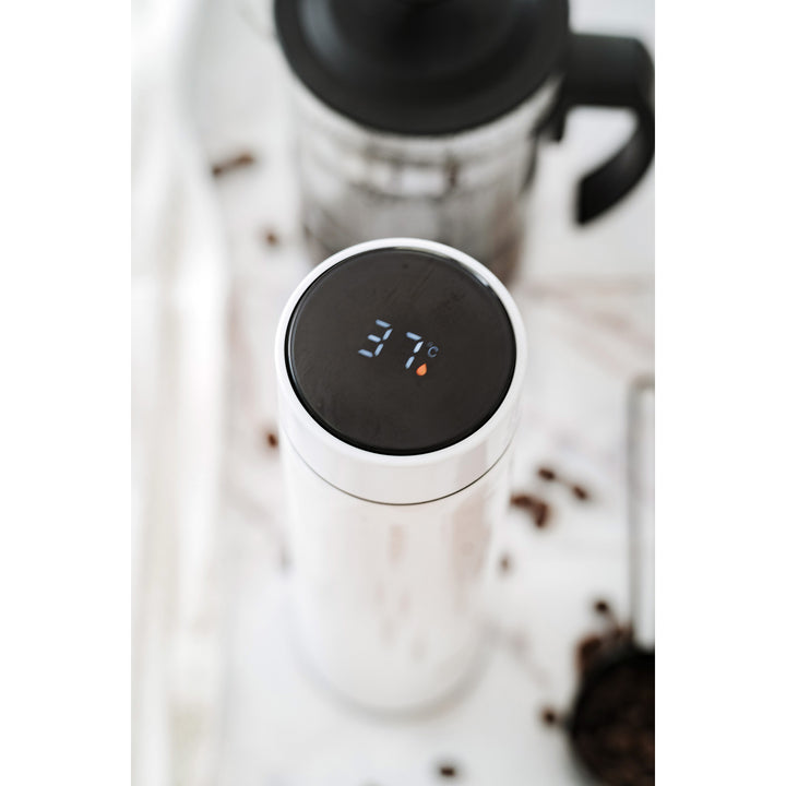 Adler Thermoskanne, LED-Touchdisplay, Fassungsvermögen 473 ml, Farbe Weiß, AD 4506