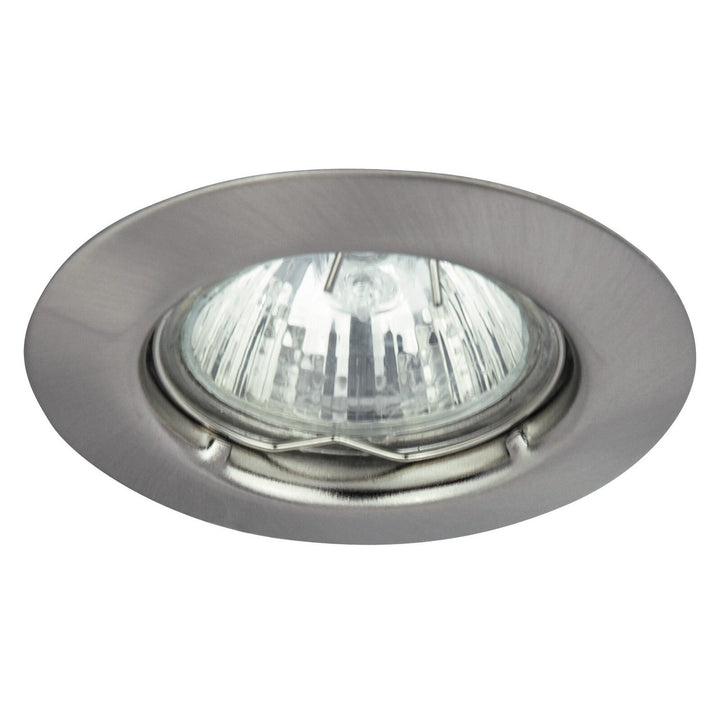 Rabalux Unterputzleuchte, IP20, Chrom satiniert, GU5.3, 12V, Spot Relight