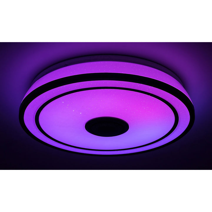 Deckenleuchte  Rabalux, 24W LED, RGB, Bluetooth, Zeitschaltuhr, Nikolaus