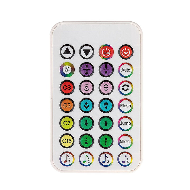 Rabalux Stehleuchte, Stehleuchte, 5W LED, RGB, schwarz, Paco