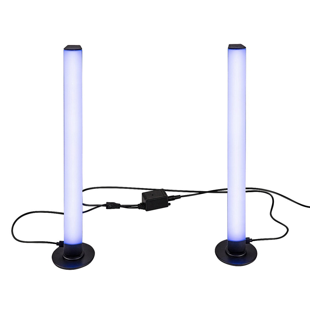 Rabalux Stehleuchte, Stehleuchte, 5W LED, RGB, schwarz, Paco