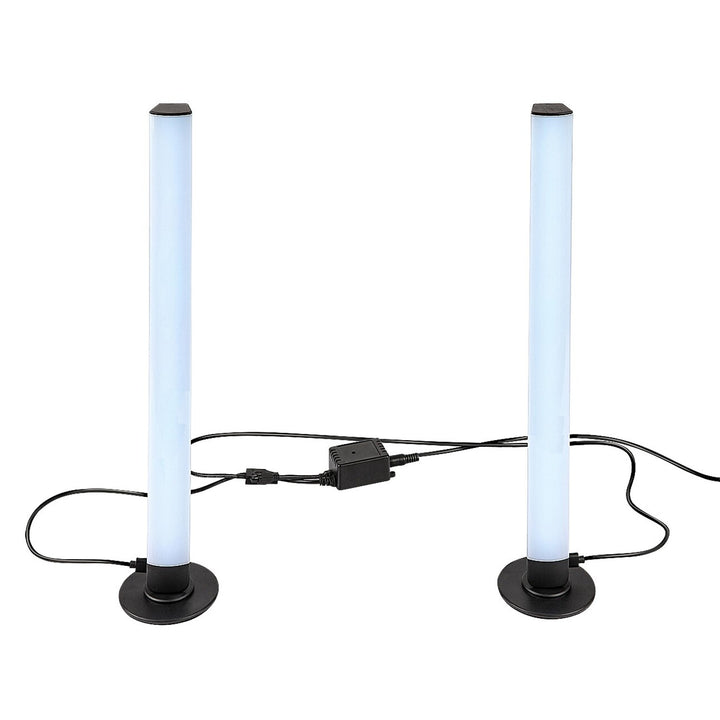 Rabalux Stehleuchte, Stehleuchte, 5W LED, RGB, schwarz, Paco