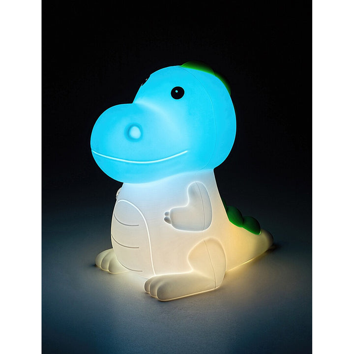 Rabalux Kinderlampe, Dinosaurier, LED RGB, warmweiß, IP20