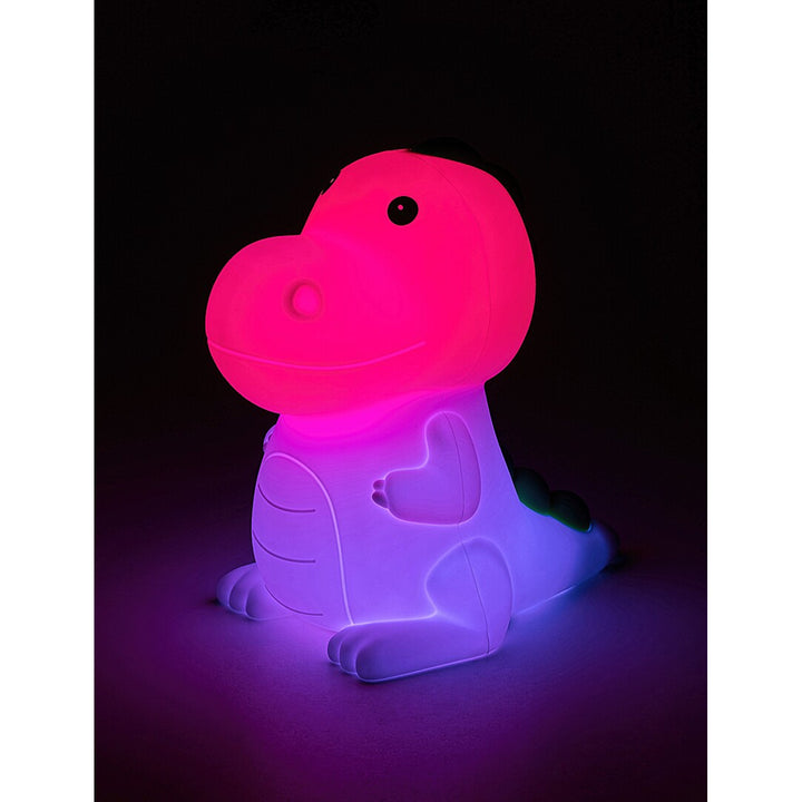 Rabalux Kinderlampe, Dinosaurier, LED RGB, warmweiß, IP20