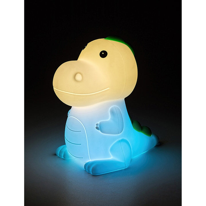 Rabalux Kinderlampe, Dinosaurier, LED RGB, warmweiß, IP20