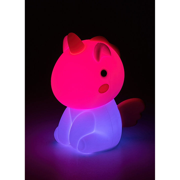 Rabalux Kinderlampe, Einhorn, LED RGB, warmweiß, IP20, Unicoo