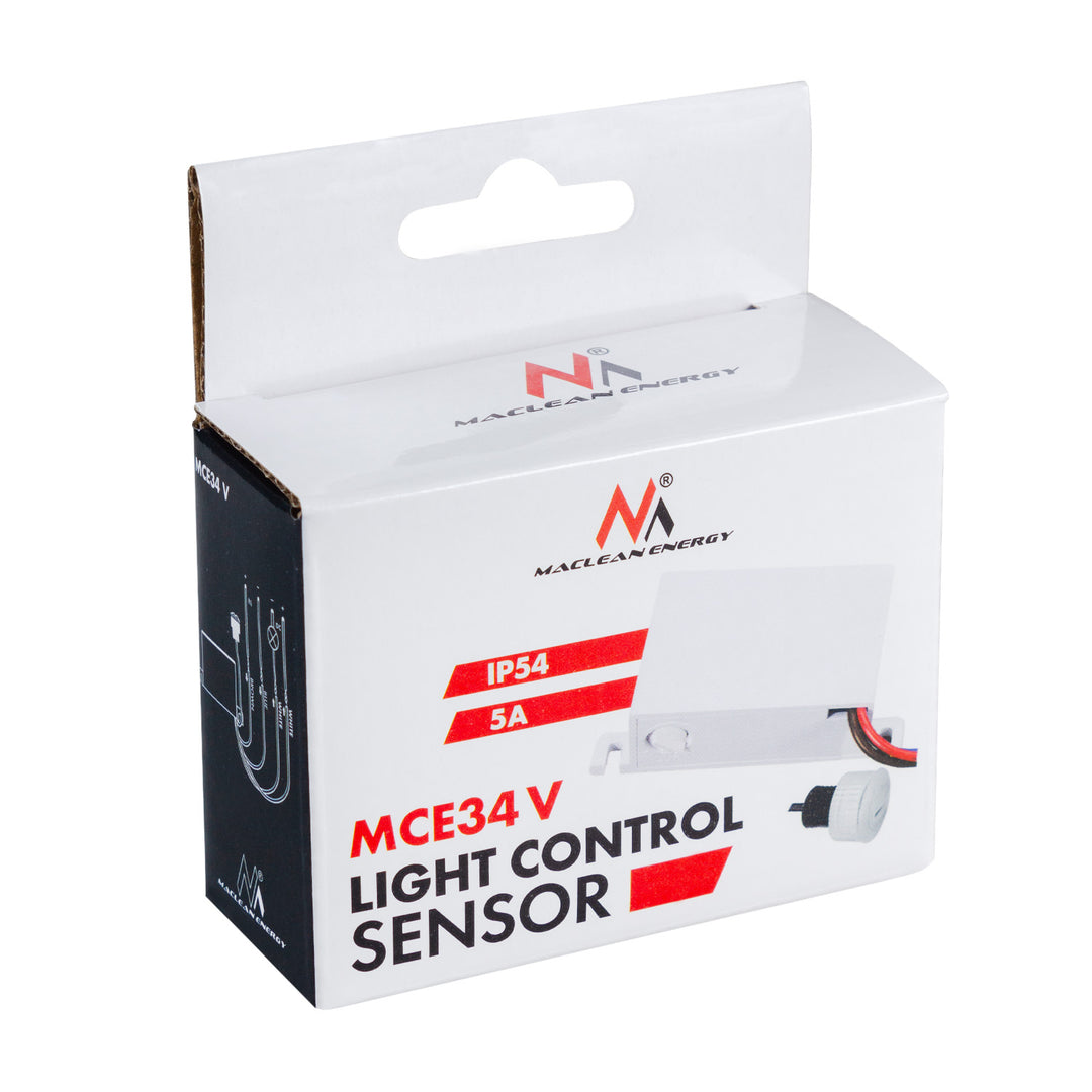 Maclean Dämmerungssensor, mit externer Sonde, 12-24V DC MCE34 V