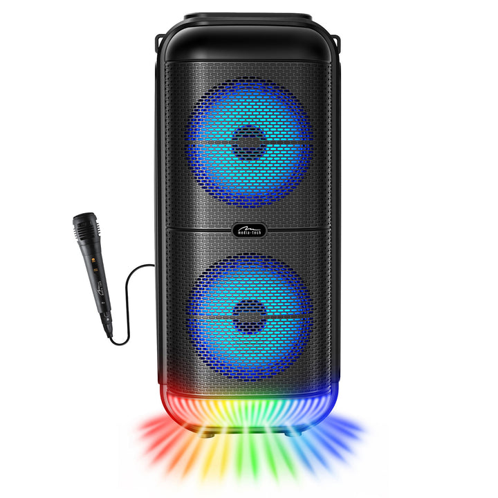 Media-Tech tragbarer Lautsprecher, Karaoke, Bluetooth 5.3, 900W, MT3183