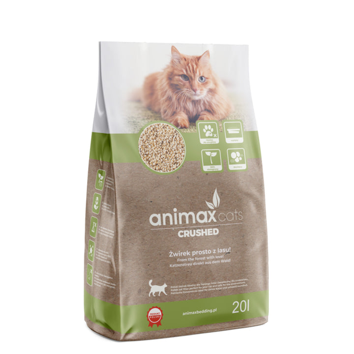 Klumpstreu, klassisch, zerkleinert, 20 Liter, Animax