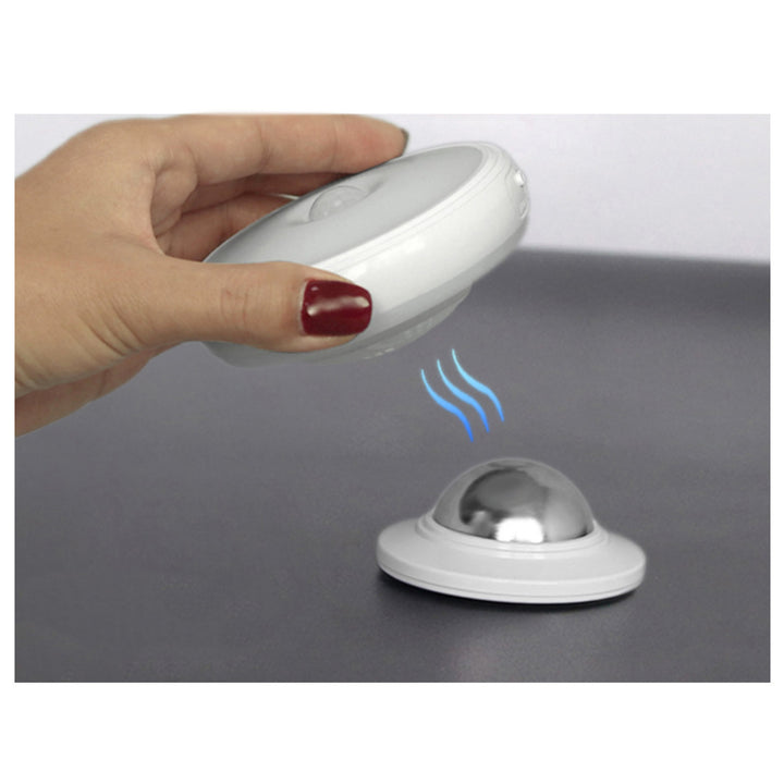 LED-Lampe mit Maclean-Bewegungssensor, Magnet, Hintergrundbeleuchtung, Lichtmodi: kontinuierlich, PIR-Sensor, 3xAA, MCE223, 2 Stück