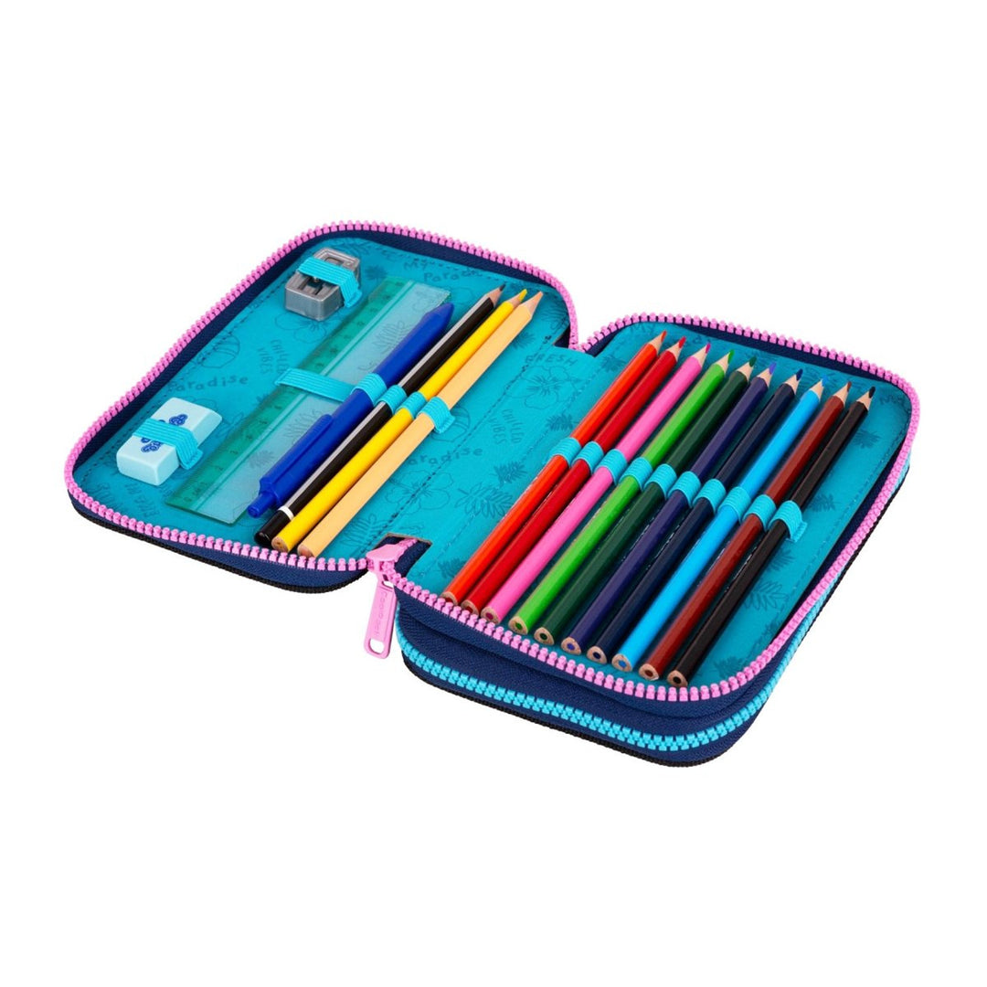 Coolpack Federmäppchen, zwei Fächer, mit Zubehör, Stitch, Jumper 2