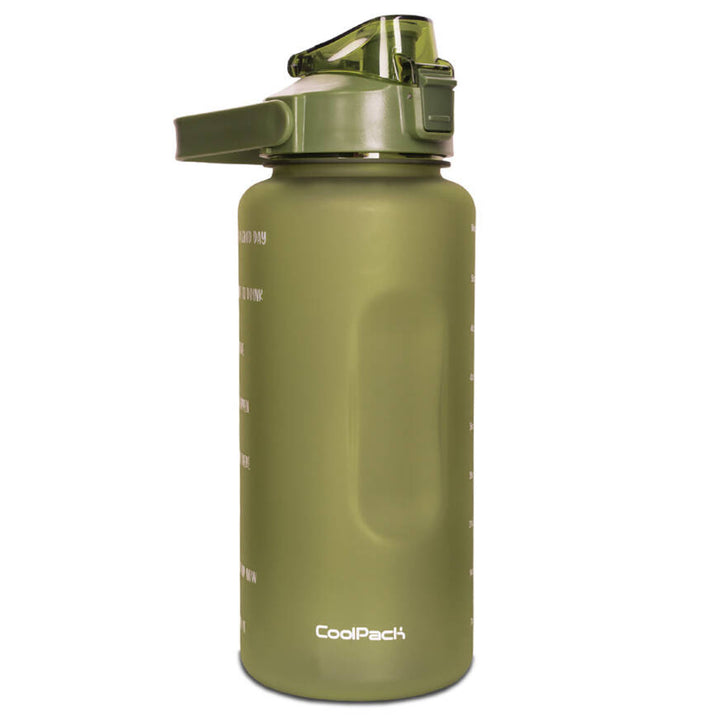 Bidon Kühlpack, 2000ml, PETG, khaki, Cancan Z25012