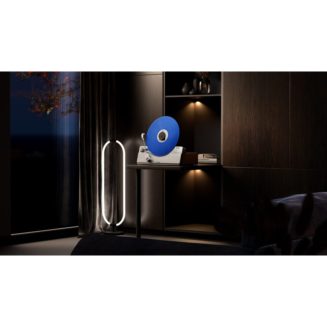 Blaupunkt Vertikal-Plattenspieler, Bluetooth, 2x5W RMS, silber, VT100SL