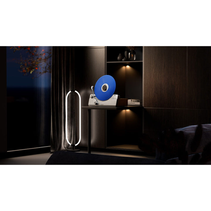 Blaupunkt Vertikal-Plattenspieler, Bluetooth, 2x5W RMS, silber, VT100SL