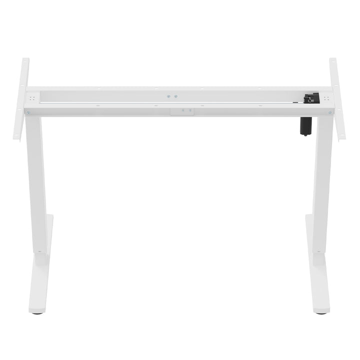 Höhenverstellbarer elektrischer Schreibtisch Ergo Office, max. Höhe 1160mm, max - 80 kg, ohne Tischplatte, weiß, ER-400 W