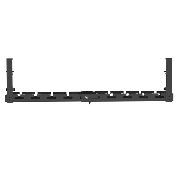 Maclean Untertisch-Kabelorganisation, Tragfähigkeit 5kg, max. 728mm, schwarz, MC-103 B