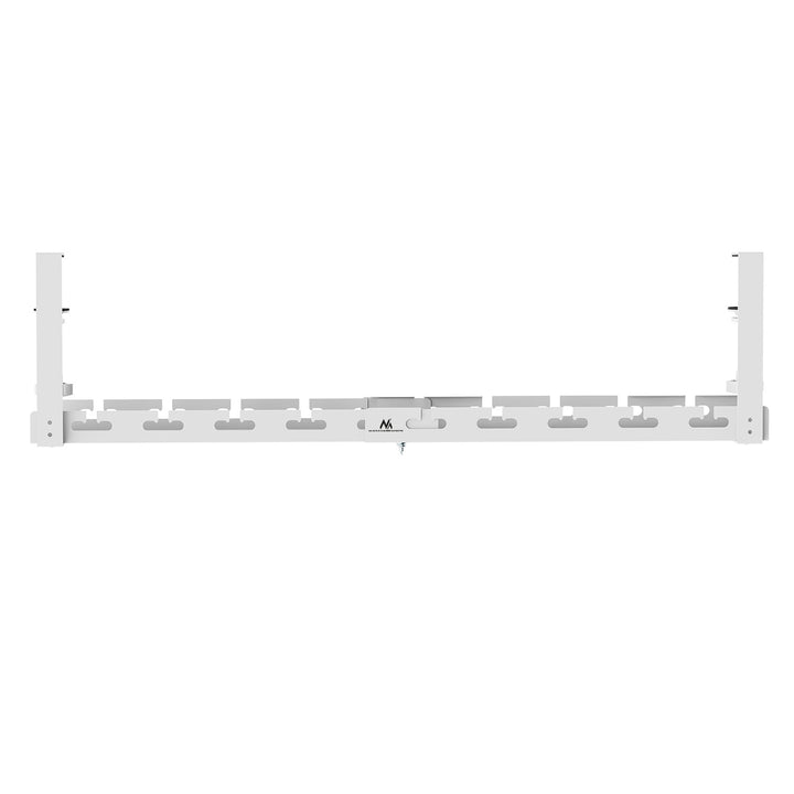 Maclean Untertisch-Kabelorganisation, max. 5kg Belastung, max. 728mm, weiß, MC-103 W
