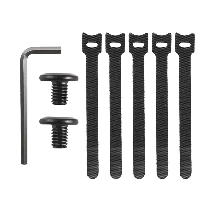 Maclean Untertisch-Kabelorganisation, max. Belastung 5kg, schwarz, MC-105 B