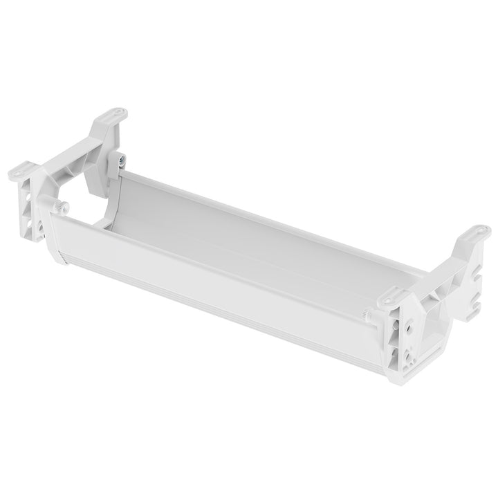 Maclean Untertisch-Kabel-/Auszugsorganisation, max. Belastung 5kg, weiß, MC-106 W