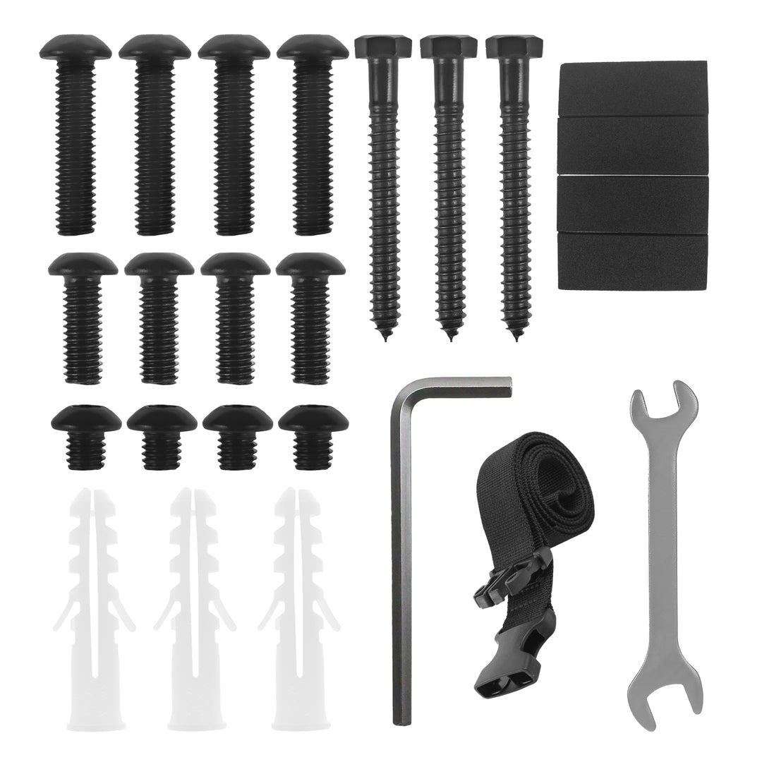 Maclean CPU-Halter, Bereich 122-212mm, max. Belastung 10kg, schwarz, MC-116 B