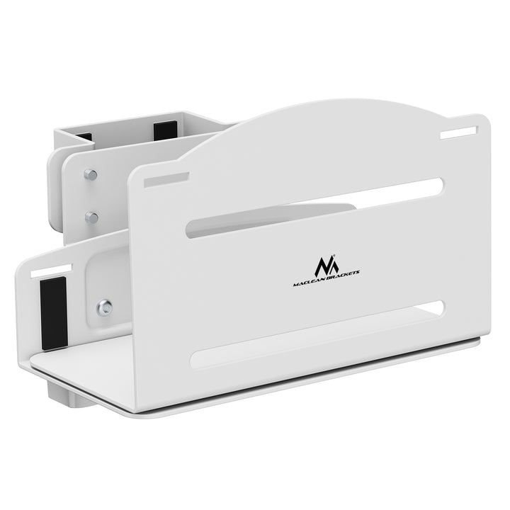 Maclean CPU-Halter, Bereich 122-212mm, max. Belastung 10kg, weiß, MC-116 W