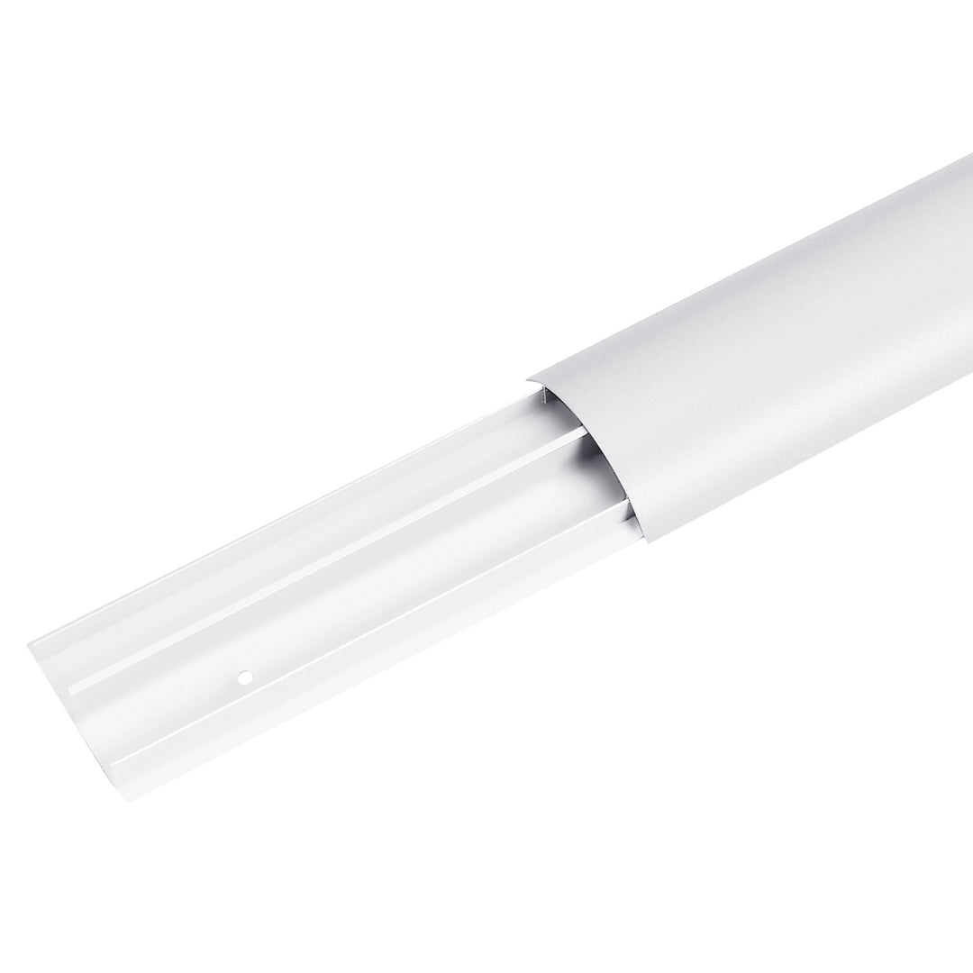 Aluminium-Kabelabdeckleiste, 62x20x750mm weiß MC-814 W Maclean